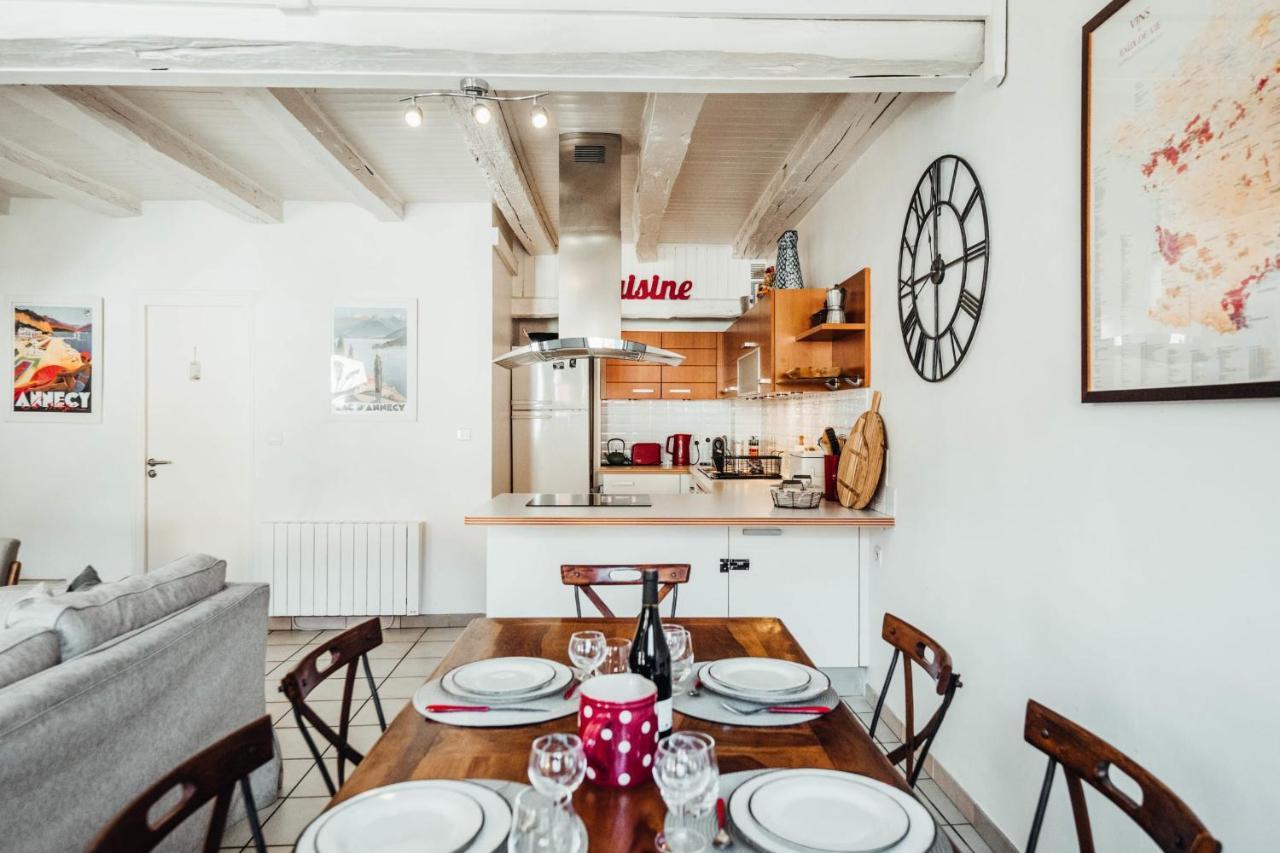 Апартаменты Le White Flat Exceptionnel Proche Lac Анси Экстерьер фото