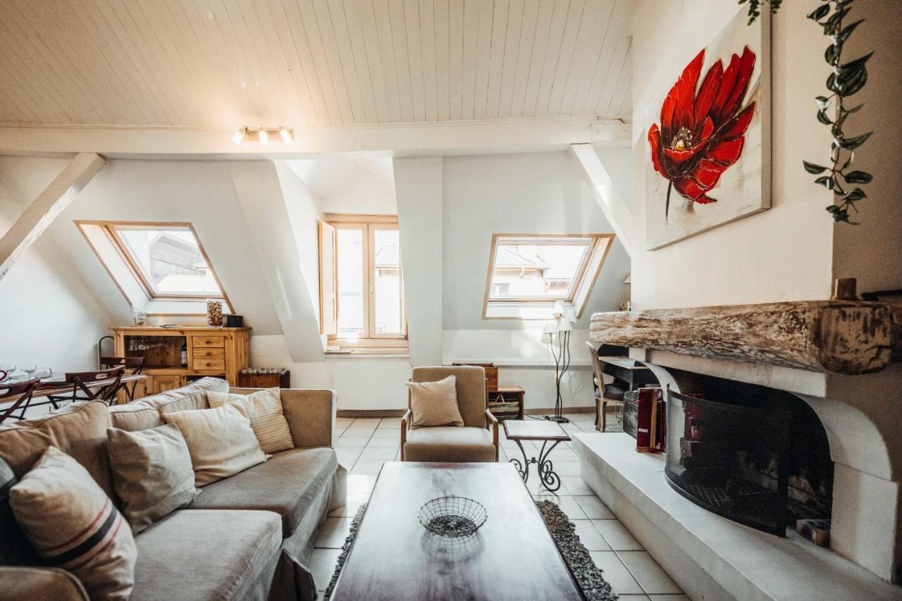 Апартаменты Le White Flat Exceptionnel Proche Lac Анси Экстерьер фото